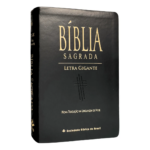 Bíblia NTLH Letra Gigante Preta Nobre Com Índice