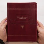 Bíblia Judaica Completa Letra Normal Capa Luxo Vinho - Imagem 8