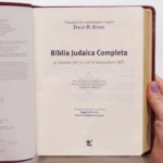 Bíblia Judaica Completa Letra Normal Capa Luxo Vinho - Imagem 5
