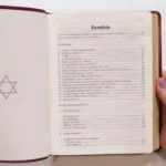 Bíblia Judaica Completa Letra Normal Capa Luxo Vinho - Imagem 4
