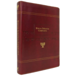 Bíblia Judaica Completa Letra Normal Capa Luxo Vinho