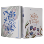 A Bíblia da Mulher | Letra Grande | NAA | Capa Luxo Branca
