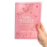 Bíblia Mulher Extraordinária King James Hernandes Dias Lopes Rosa - Imagem 4