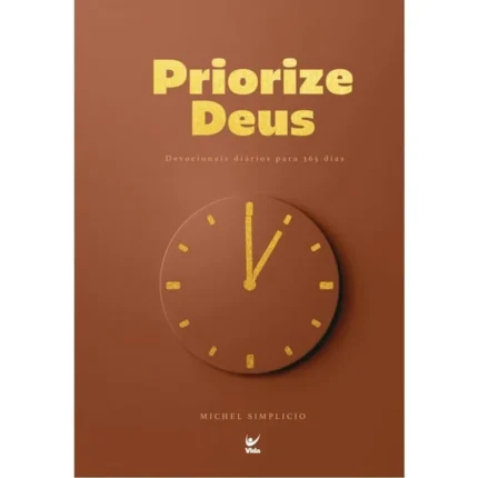 Devocional Priorize Deus 2026 - Marrom Premium