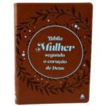 Bíblia Mulher Segundo o Coração de Deus | King James | Capa Marrom