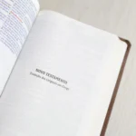 Bíblia de Estudo Cura e Milagres | KJA | Capa Luxo Nobre Marrom - Imagem 2