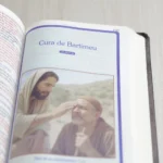 Bíblia de Estudo Cura e Milagres KJA Capa Luxo Nobre Preta - Imagem 5